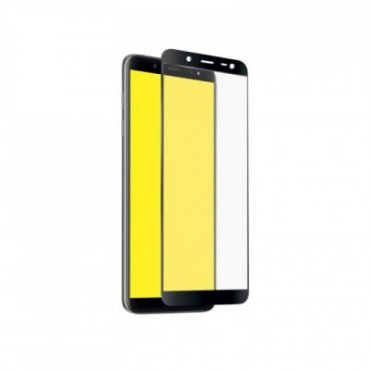 Glas Displayschutz Full Cover für Samsung Galaxy J8