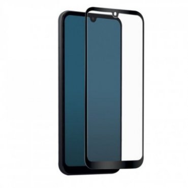 Glas Displayschutz Full Cover für Motorola Moto E6i