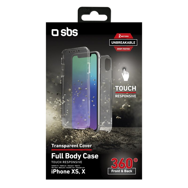 360° Full Body cover for iPhone XS/X - Unbreakable Collection