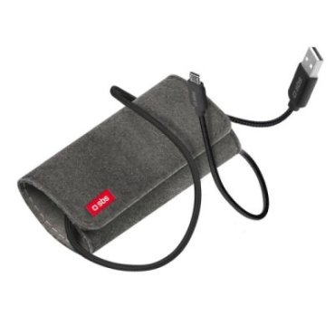 Charging cable with travel bag