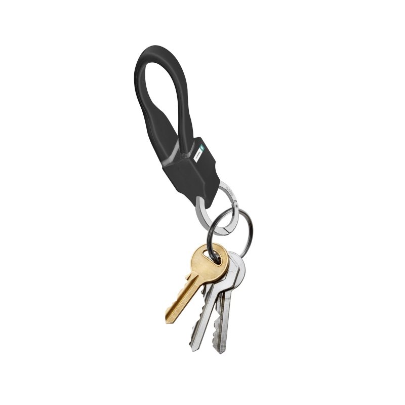 Power and data cable USB - Micro-USB with key chain