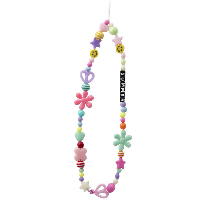 Beads - Beaded smartphone charm strap | SBS