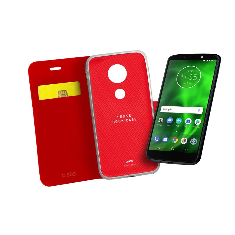 Motorola Moto G6 Play Book Sense case