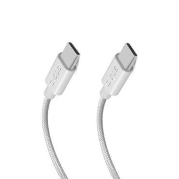 Fabric cable with USB-C...