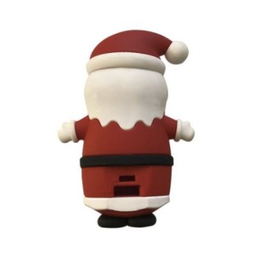 Christmas power bank with Santa Claus design