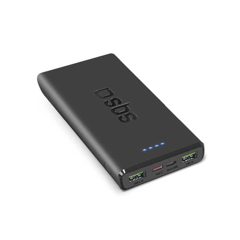 10,000 mAh powerbank with 20W Power Delivery technology (PD)