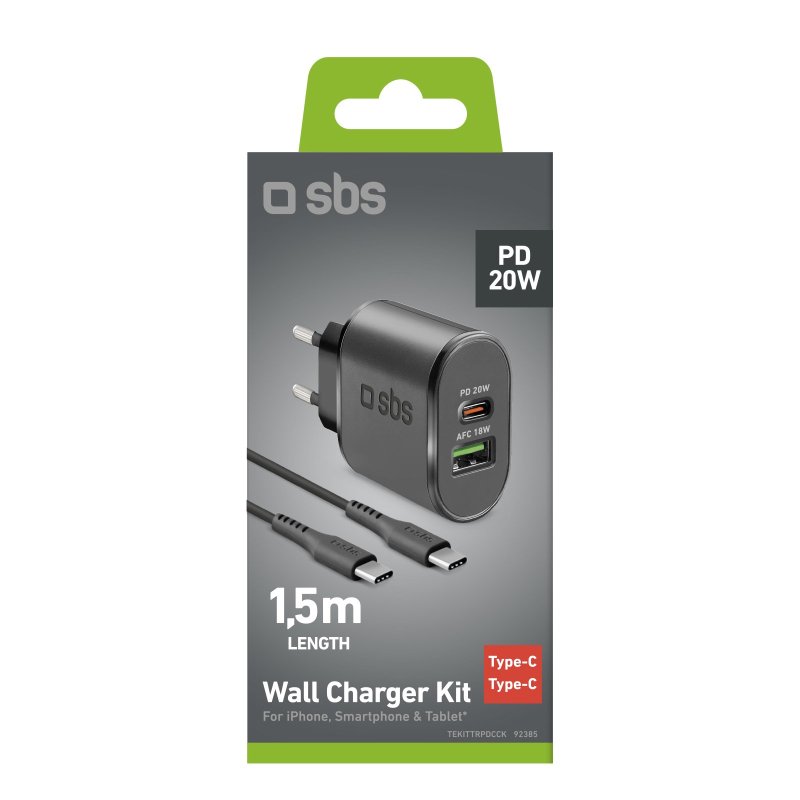 20W Wall Charger Kit